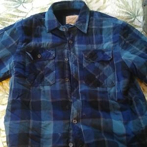 💫3 for $13 Men's fleece lined flannel